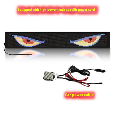 Pantalla LED Flexible para Parabrisas Dinámico con Adhesivos Luminosos - Image 3