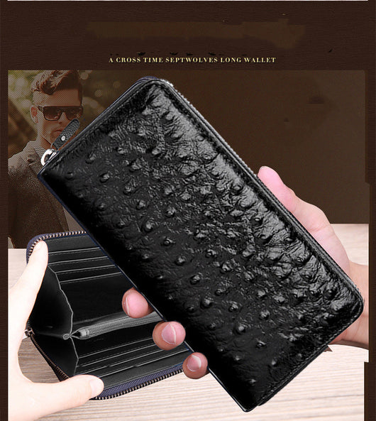 Billetera Larga de Cuero Genuino para Hombre - Cartera Premium - Image 9