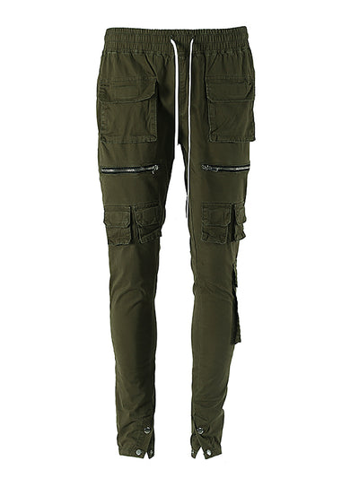 Overol Slim Fit Multibolsillos con Efecto Desgastado - Image 2