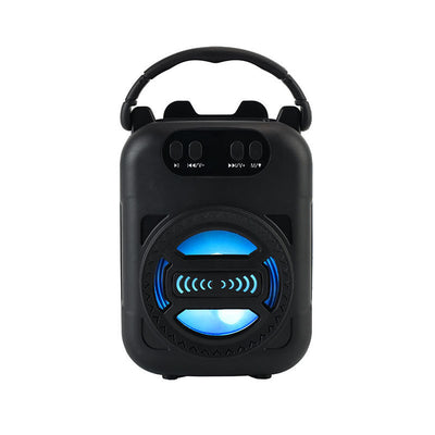 Parlante Bluetooth Multifunción Portátil con Micrófono, Lector de Tarjetas y Radio - Image 5