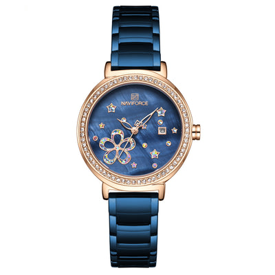 Reloj de Pulsera Floral Acero Inoxidable para Mujer - Image 15