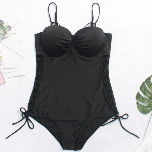 Traje de Baño Enterizo Tallas Grandes con Soporte Total - Image 3