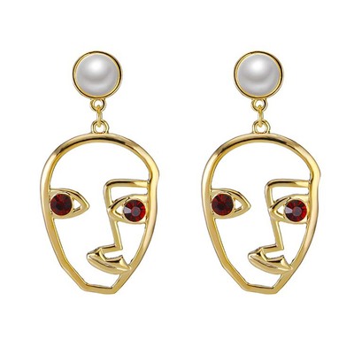 Aretes de Perla con Diseño de Personalidad Coreana - Image 7