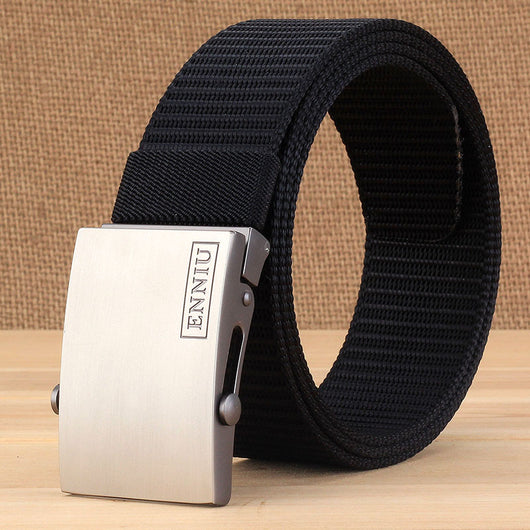 Cinturón de Lona para Hombre con Hebilla Suave - Image 27