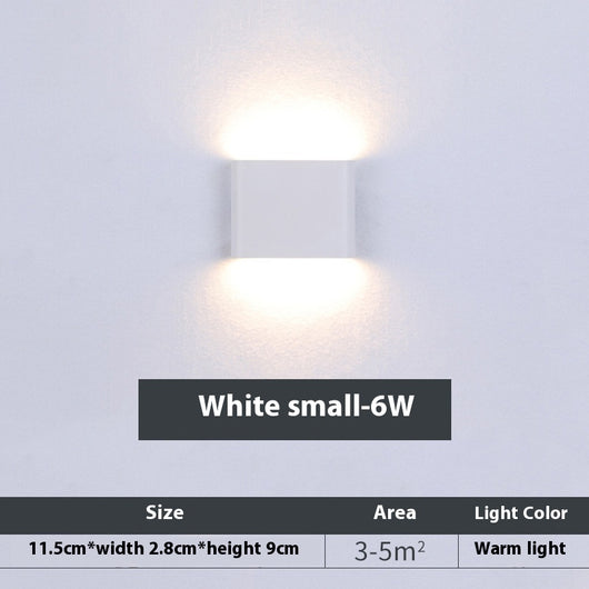 Lámpara LED Rectangular para Exterior - Pared, Patio y Jardín - Image 6