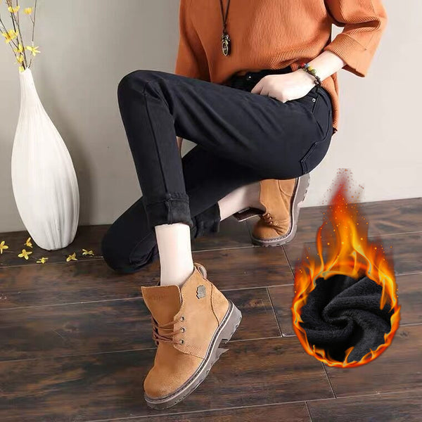 Jeans Cómodos Talle Alto para Mujer - Invierno