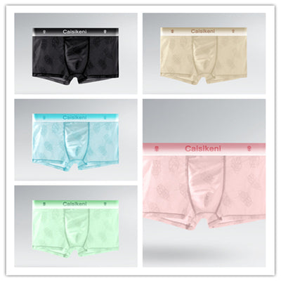 Bóxers Ultradelgados de Malla Transpirable Ice Silk Verano - Image 12