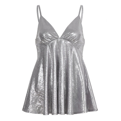Camisola Sexy Escotada con Lentejuelas para Mujer - Image 13