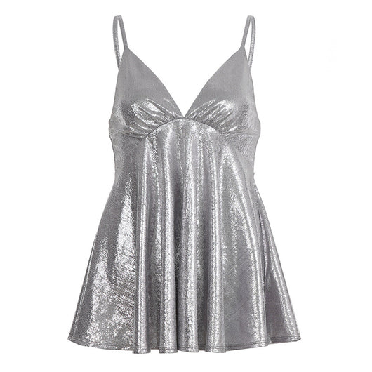 Camisola Sexy Escotada con Lentejuelas para Mujer - Image 13