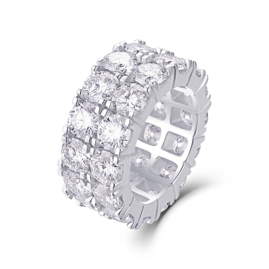 Anillo de Plata S925 con Moissanita de 50 Quilates - Image 6