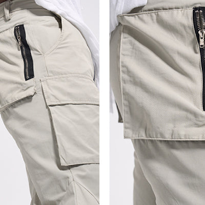 Pantalones Sueltos Acampanados con Diamantes para Hombre - Image 15