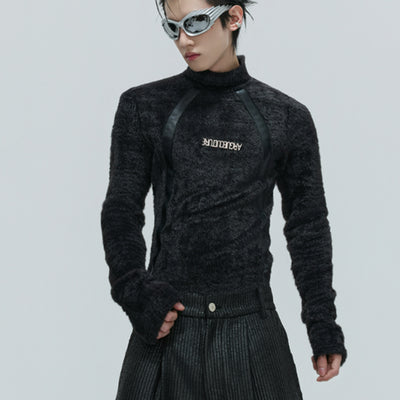 Abrigo Térmico Slim Fit Cuello Alto con Forro Peluche Cálido - Image 11