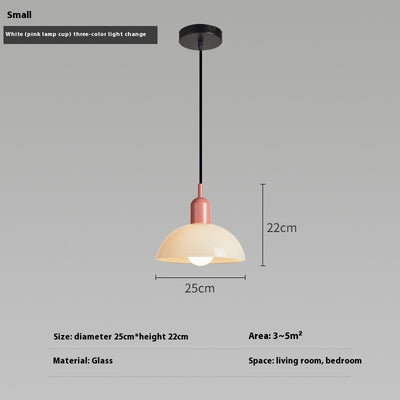 Lámpara Colgante Bauhaus Retro de Cristal para Restaurante - Image 33