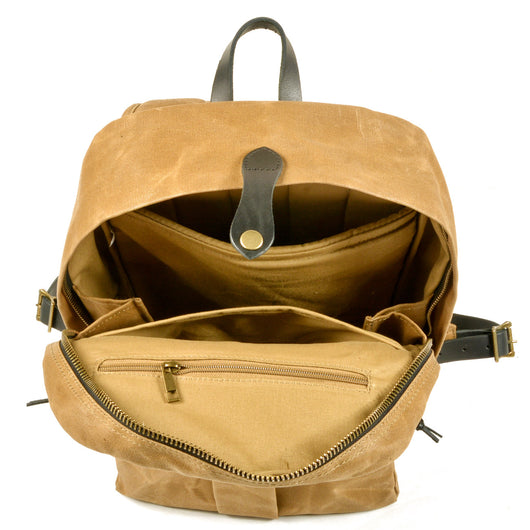 Mochila de Lona Retro con Gran Capacidad para Aventuras al Aire Libre - Image 5