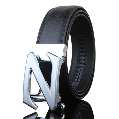 Cinturón de Cuero para Hombre con Hebilla Automática - Image 22