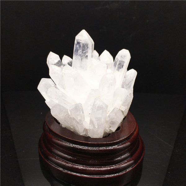 Cristal Blanco Natural Bruto - Piedra Desmagnetizante para Purificación del Hogar