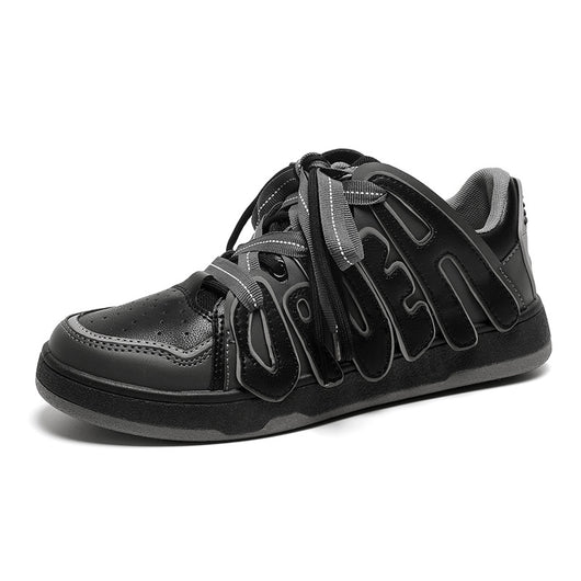 Zapatillas Urbanas Unisex con Letras - Diseño Minimalista Low-Top - Image 36