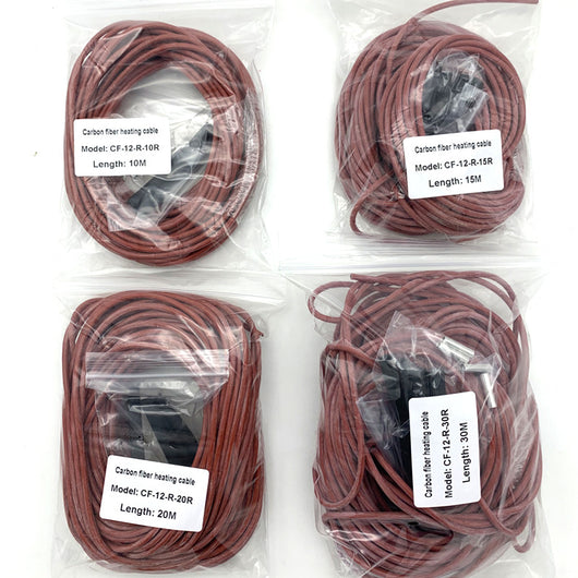 Cable Calefactor de Fibra de Carbono y Silicona para Altas Temperaturas - Image 13