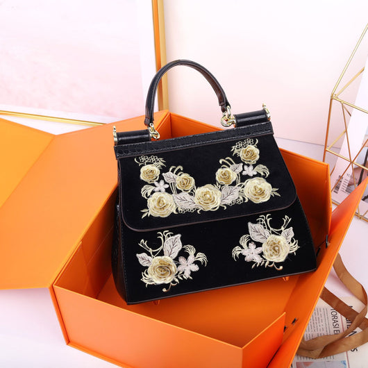 Bolso Bandolera Floral Bordado para Mujer - Image 20