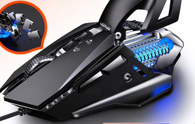 Ratón Gaming Mecánico Silver Eagle G10 con Cable - Image 4