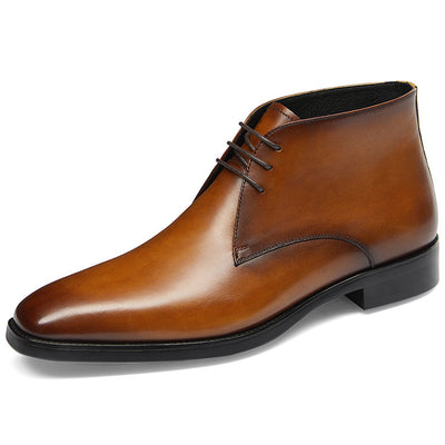 Botas Martin de Cuero para Hombre - Comodidad y Estilo Profesional - Image 4