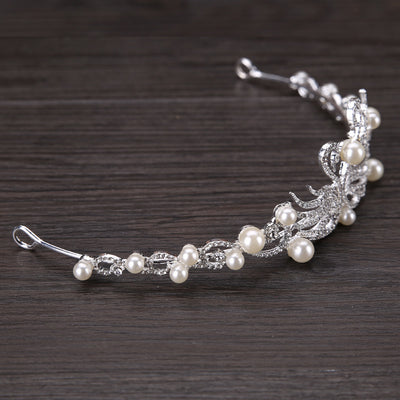 Corona de Novia Cisne de Perlas - Image 9
