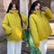 Chaqueta Acolchada Impermeable con Capucha y Doble Cierre para Mujer