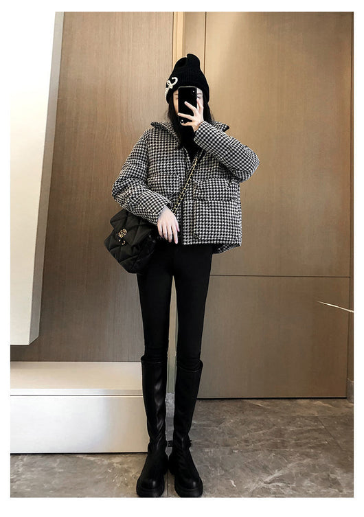 Abrigo de Algodón Suelto para Otoño Invierno - Diseño Moderno y Versátil - Image 8