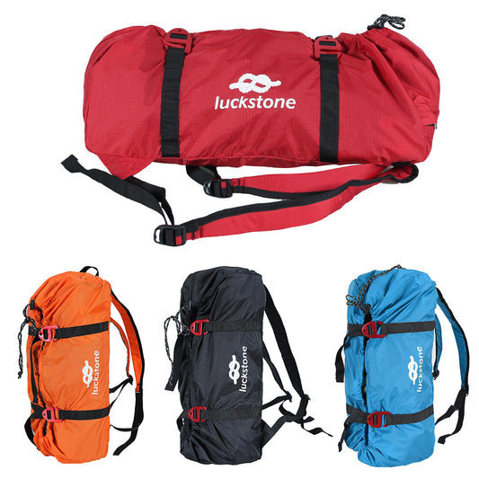 Mochila Doble para Cuerdas de Escalada en Roca
