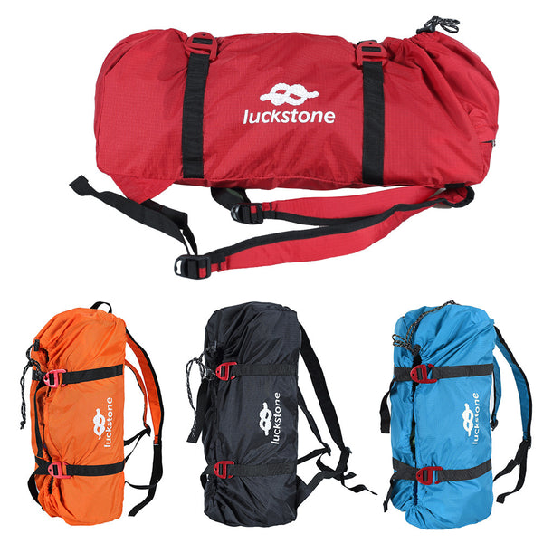 Mochila Doble para Cuerdas de Escalada en Roca