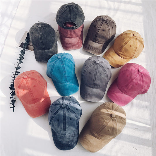 Gorra de Béisbol Retro Denim Lavado para Mujer - Algodón Suave Outdoor - Image 2