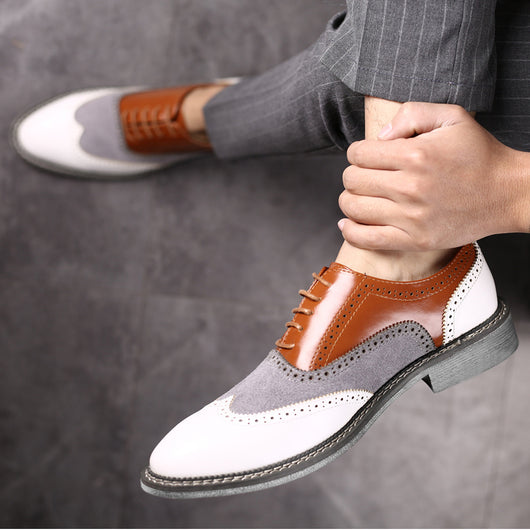 Zapatos Oxford Tallados con Detalles a Juego - Calzado Ejecutivo Premium - Image 4