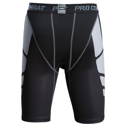 Shorts Deportivos de Compresión para Hombre con Estampado Camuflaje - Image 8