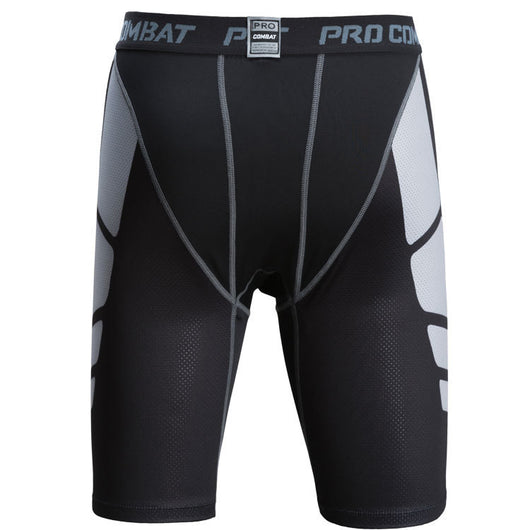Shorts Deportivos de Compresión para Hombre con Estampado Camuflaje - Image 8
