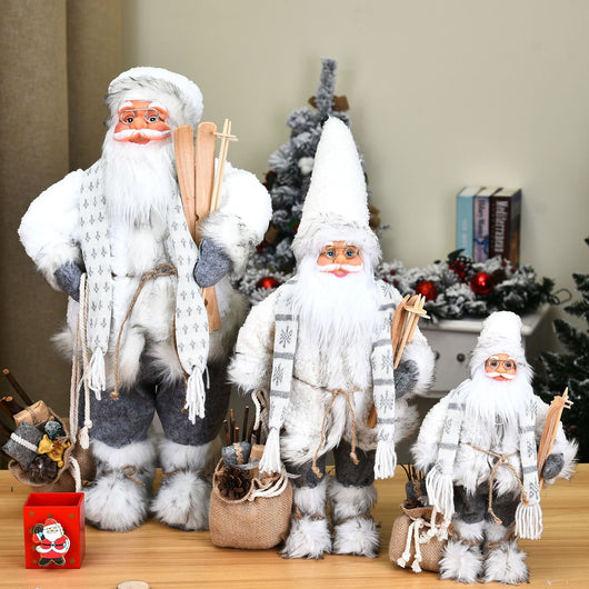 Adornos Navideños Papá Noel Modernos y Elegantes