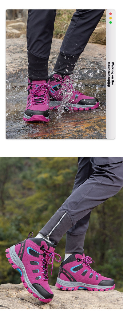 Botas de Montaña Impermeables Transpirables Antideslizantes para Parejas - Image 23