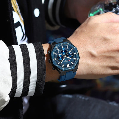 Reloj Deportivo Impermeable para Hombre con Seis Manecillas