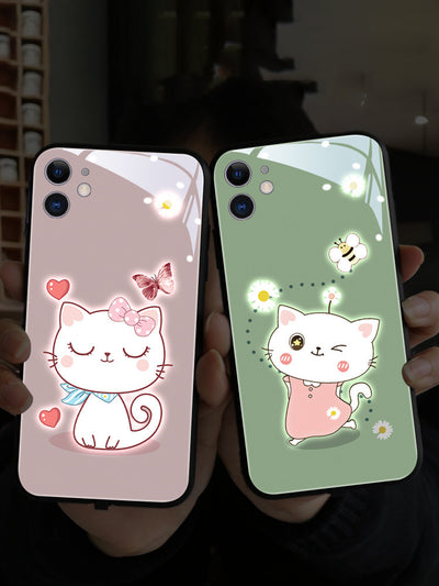 Funda para iPhone 11 con Diseño de Gato Mariposa - Image 9
