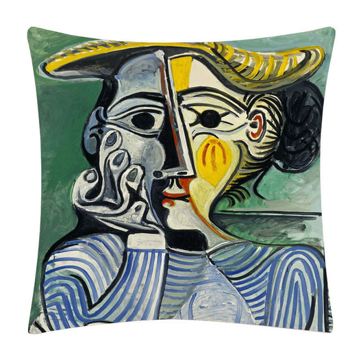 Funda de Almohada con Diseño Cartoon Pintado - Image 3