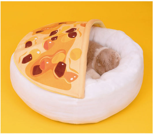 Cama Térmica Desmontable para Mascotas con Diseño Curry - Image 4