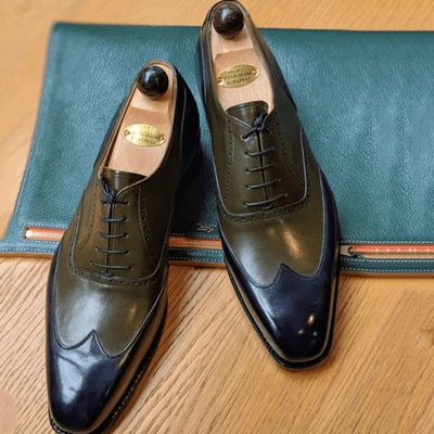 Zapatos de Cuero Tallado Estilo Británico con Tecnología Goodyear Transpirable - Image 2
