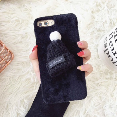 Funda Navideña de Peluche Compatible con iPhone 7/8 Plus - Image 7
