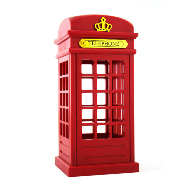 Lámpara de Noche Vintage Estilo Cabina Telefónica - Image 5
