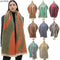 Bufanda Tejida Jacquard Otoño Invierno Estilo Europeo y Americano