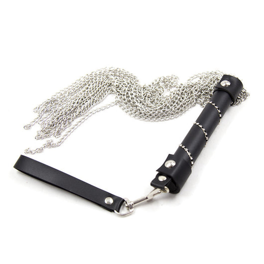 Set de Accesorios de Cuero con Cadena y Látigo para Parejas - Image 6