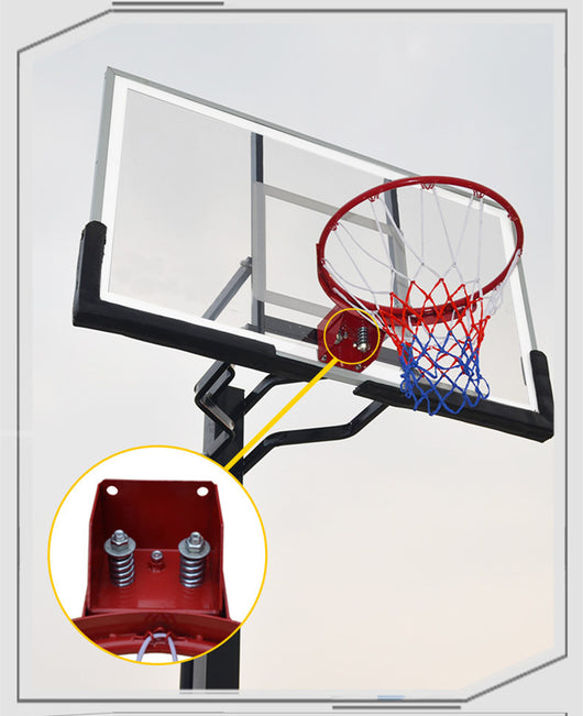 Aro de Baloncesto Ajustable Enterrado con Manivela Manual - Image 6