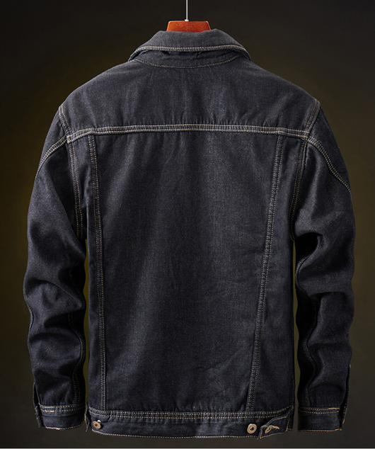Chaqueta de Mezclilla Plus Terciopelo - Image 14