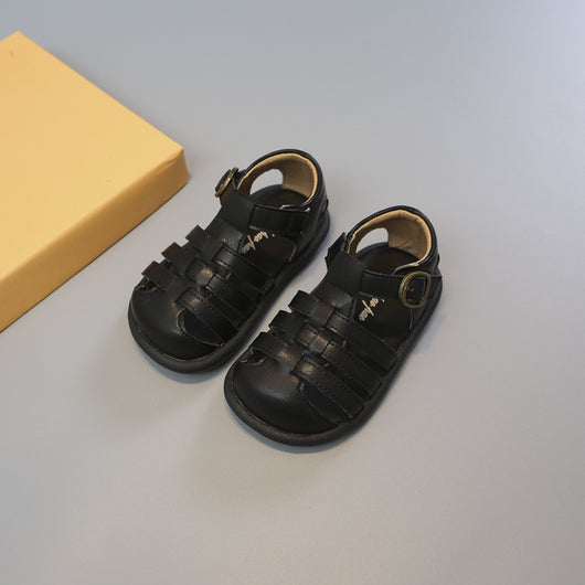 Sandalias Tejidas para Niñas - Zapatos Infantiles Romanos con Diseño Calado - Image 3