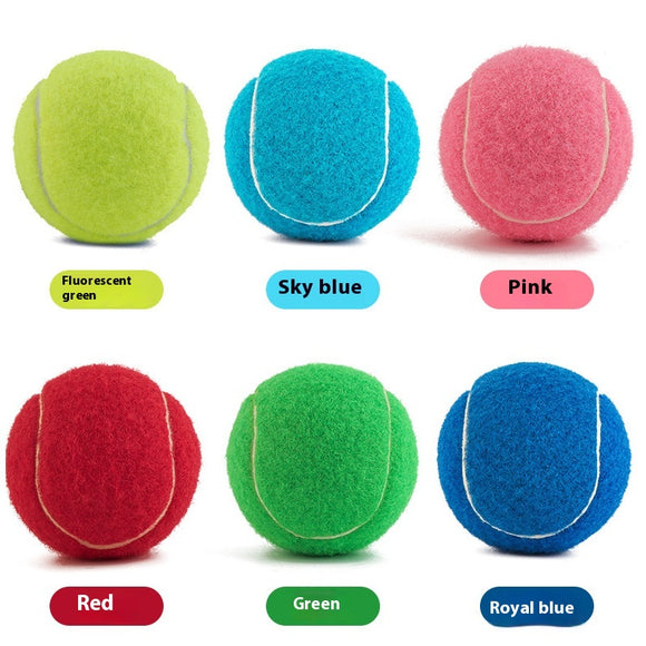 Juguete Resistente para Perros - Pelota de Tenis Indestructible