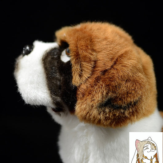 Peluche San Bernardo Realista - Muñeco Simulado de Perro Adorable - Image 12